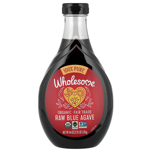 Wholesome Sweeteners, Organic Raw Blue Agave, 44 oz (1.25 kg)