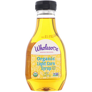 Отзывы о Холсам Свитнерс, Organic Light Corn Syrup, Vanilla Flavor, 11.2 oz (317 g)