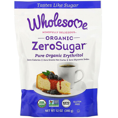 Купить Wholesome Органический сахар без сахара, 340 г (12 унций)