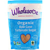 Wholesome, Органический турбинадо, нерафинированный тростниковый сахар, 24 унции (680 г)