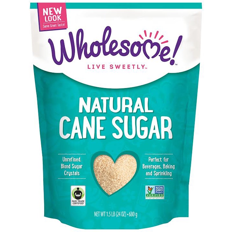 Wholesome, Natural Cane Sugar, 1.5 lbs (24 oz.) - 680 g - iHerb