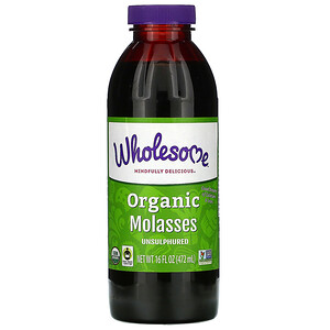 Холсам Свитнерс, Organic Molasses, Unsulphured, 16 fl oz (472 ml) отзывы