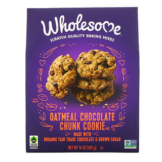 Wholesome, Oatmeal Chocolate Chunk Cookie Mix, 14 oz (397 g)