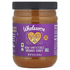 Wholesome Sweeteners, 非加熱＋無ろ過オーガニックハニー、454g