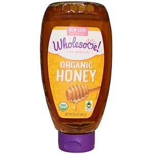 Wholesome Sweeteners, Inc., Органический мед, 24 oz (680 г)
