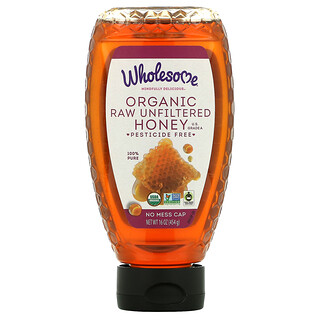 Wholesome, Raw Unfiltered Organic Honey, 16 oz (454 g)