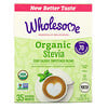 Wholesome, Organic Stevia, Zero Calorie Sweetener Blend, 35 Individual Packets, 1.23 oz ( 35 g)