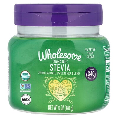 Wholesome Sweeteners  Organic Stevia  6 oz (170 g)