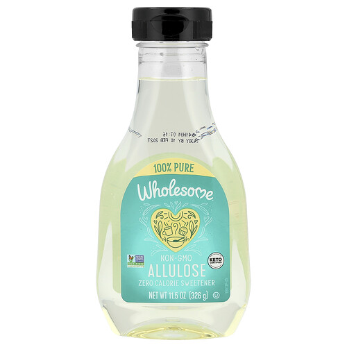 Wholesome Sweeteners, Allulose, Zero Calorie Liquid Sweetener, 11.5 oz (326 g)