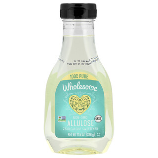 Wholesome Sweeteners, Allulose, Zero Calorie Liquid Sweetener, 11.5 oz (326 g)