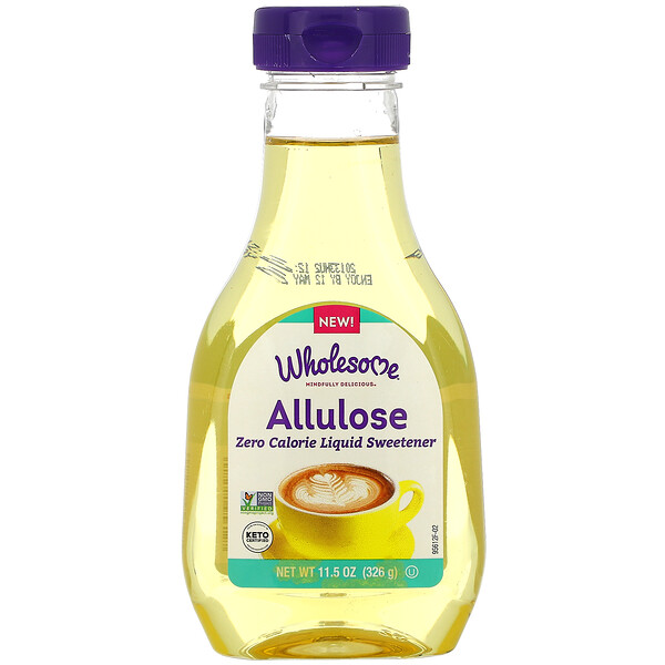 Wholesome, Alulosa, Endulzante líquido con cero calorías, 326 g (11,5 oz)