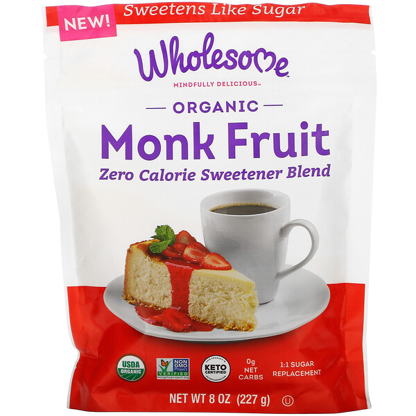 Wholesome‏, Organic Monk Fruit, 8 oz ( 227 g)
