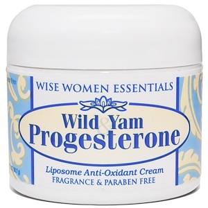 Купить Wise Essentials, Прогестерон с диким ямсом, 2 унции (56,7 г)  на IHerb