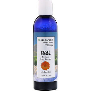 Wellinhand Action Remedies, Yeast Rescue, успокаивающее мыло, 6 ж. унц. (177 мл)