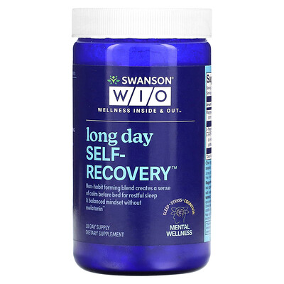 

Swanson WIO Long Day Self-Recovery 60 Capsules