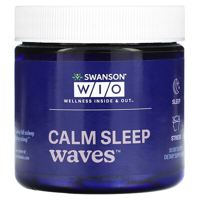 

Swanson WIO Calm Sleep Waves 30 Tablets