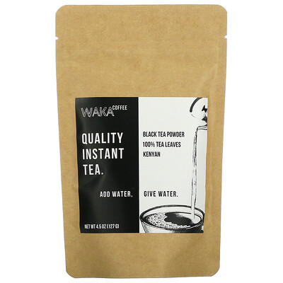 Купить Waka Coffee Листья 100% растворимого чая, черный чай в порошке, кенийский, 127 г (4, 5 унции)