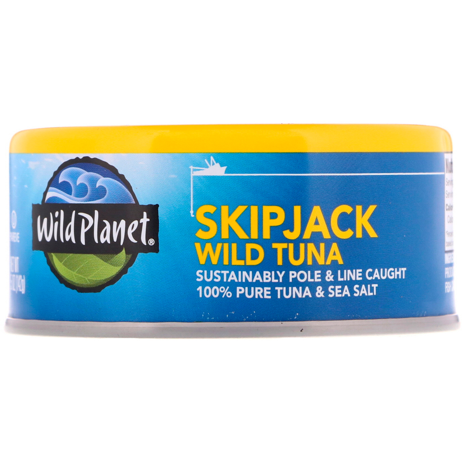 Wild Planet, Wild Skipjack ライトツナ, 5 oz (142 g)