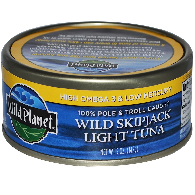 Wild Wild Skipjack Light Tuna, 5 oz (142 g)