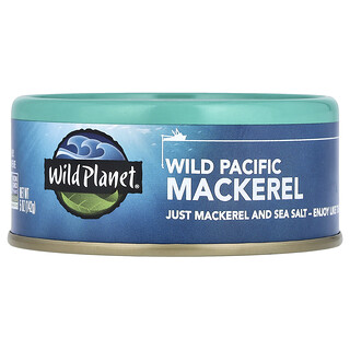 Wild Planet, Caballa silvestre del Pacífico, 142 g (5 oz)