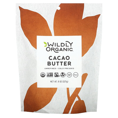 Купить Wildly Organic Какао-масло, 227 г (8 унций)