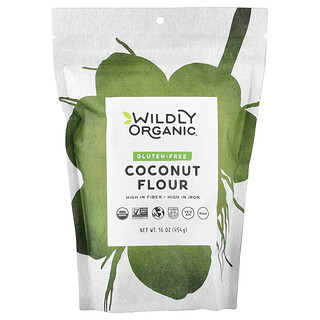 Wildly Organic, Bezlepková kokosová múka, 454 g