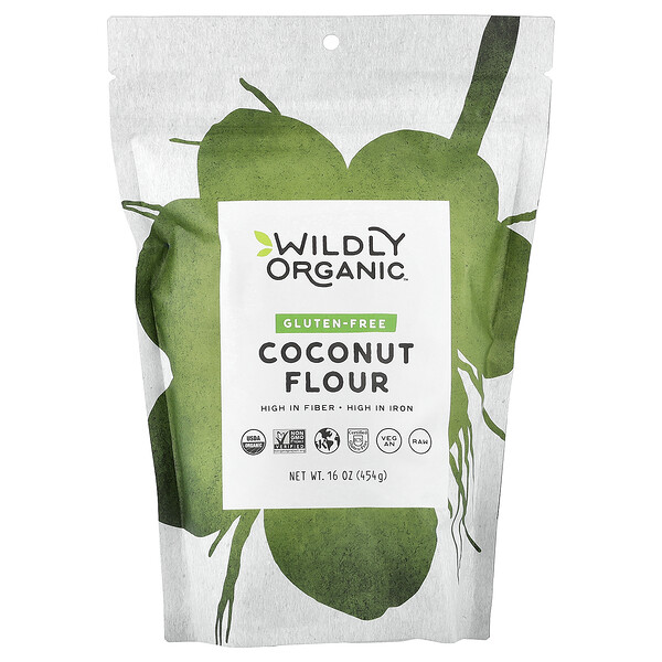 Wildly Organic Gluten-Free Coconut Flour, 16 oz (454 g)