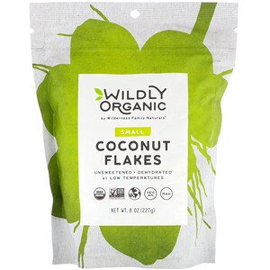 Отзывы о Wildly Organic, Coconut Flakes, Small, 8 oz (227 g)