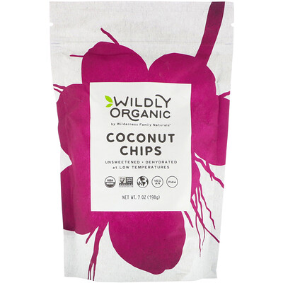 Wildly Organic Coconut Chips, 7 oz (198 g)
