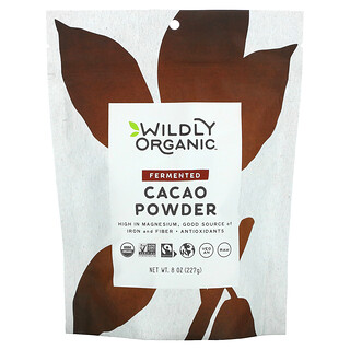 Wildly Organic, Ферментированный порошок какао, 227 г (8 унций)