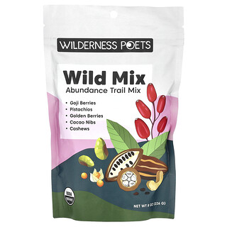 Wilderness Poets, Wild Mix, комплексна суміш, Abundance Trail Mix, 226 г (8 унцій)