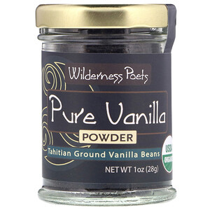 Отзывы о Вилдернес Поэтс, Pure Vanilla Powder, Tahitian Ground Vanilla Beans, 1 oz (28 g)