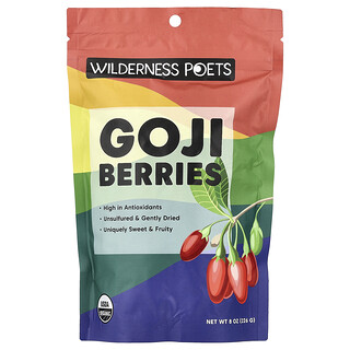 Wilderness Poets, Goji Berries, 8 oz (226 g)