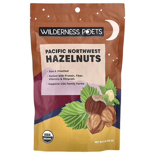 Wilderness Poets, Nocciole biologiche del Pacifico nord-occidentale, non salate, 226 g