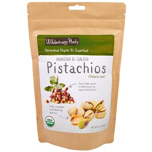 Wilderness Poets, Roasted and Salted Pistachios, 8 oz, (226.8 g)