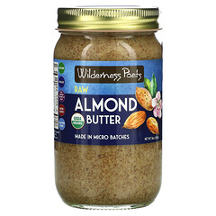 Wilderness Poets, Raw Almond Butter, 16 oz (453 g)