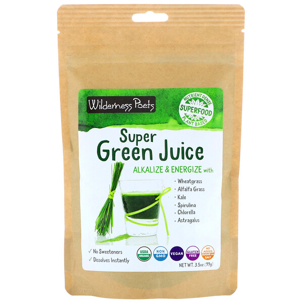 Super Green Juice Powder, 3.5 oz (99 g)