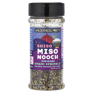 Wilderness Poets, Furikake Umami Sprinkle, Shiso Miso Nooch, 3 oz (85 g)