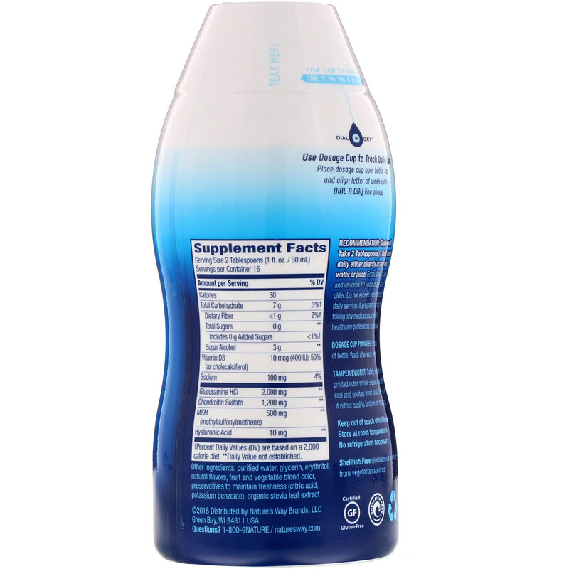 Nature's Way, Joint Movement Glucosamine, Extra Strength, Berry Flavor, 16 fl oz (480 ml) iHerb