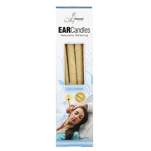 Отзывы о Валлис Натрула Продуктс, Beeswax Ear Candles, Luxury Collection, Unscented, 12 Candles