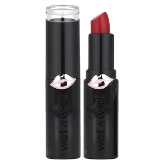 wet n wild, MegaLast, matte lippenstift, 1111418 Sasspot Red, 0,11 oz (3,3 g)