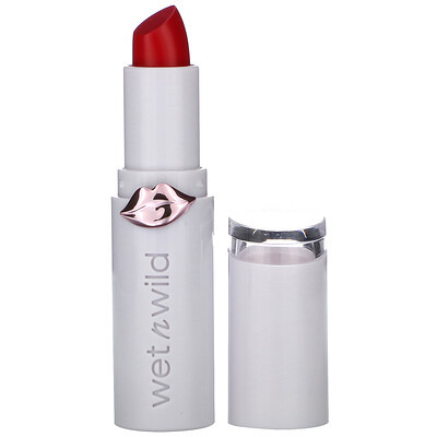 Wet n Wild MegaLast High-Shine Brillance Lip Color, Crimson Crime, 0.11 oz (3.3 g)