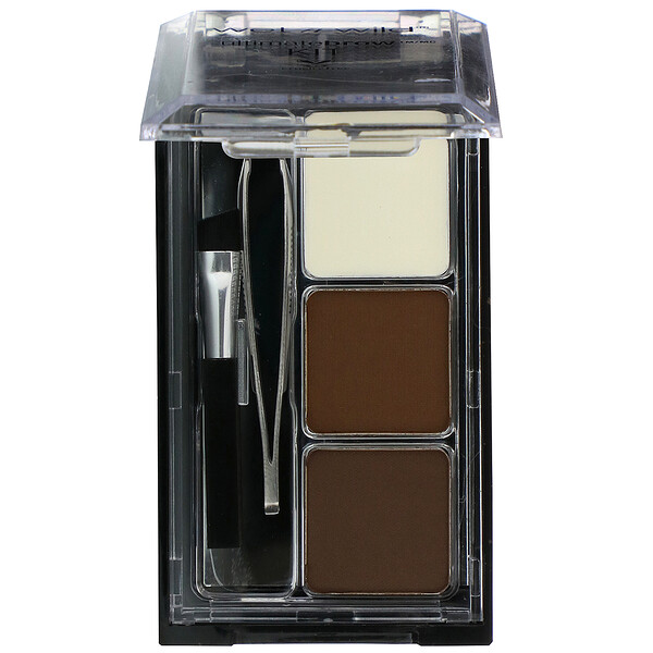 Wet n Wild, Ultimate Brow Set, ΡΠ΅ΠΌΠ½ΠΎ-ΠΊΠΎΡΠΈΡΠ½Π΅Π²ΡΠΉ, 2,5 Π³ (0,09 ΡΠ½ΡΠΈΠΈ)
