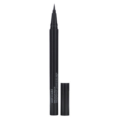 

Wet n Wild Breakup Proof Waterproof Liquid Eyeliner Ultra Black 0.03 fl oz (0.9 ml)