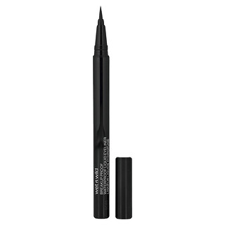 wet n wild, Odolné proti rozbití, vodotěsné tekuté oční linky, 1111509 Ultra Black, 0,03 fl oz (0,9 ml)