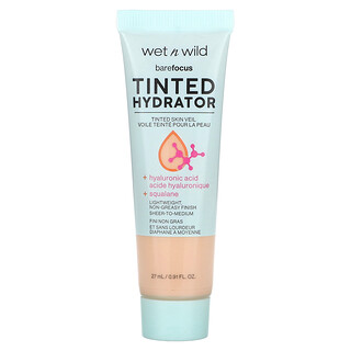 wet n wild, Barefocus, getinte hydrator, 1114059 porselein, 27 ml (0,91 fl oz)