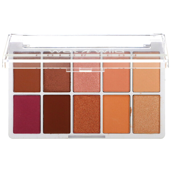 Color Icon, Heart & Sol, 10-Pan Shadow Palette, 0.42 oz (12 g)