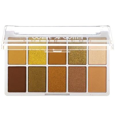 Wet n Wild Color Icon, 10-Pan Shadow Palette, Call Me Sunshine, 0.42 oz (12 g)
