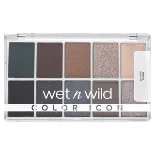 wet n wild, Color Icon, Paleta de 10 sombras, 1114076 Luces apagadas, 12 g (0,42 oz)