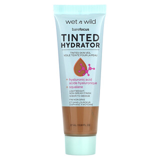 wet n wild, BareFocus 有色保濕液，1114093 深色，0.91 液量盎司（27 毫升）